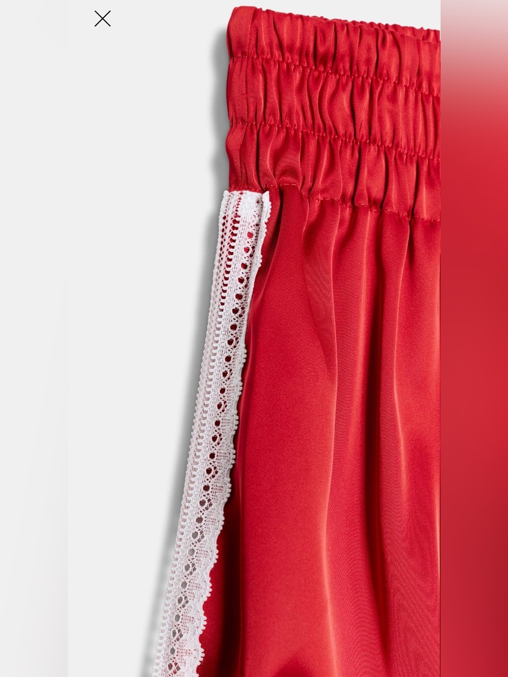 Zara Satin effect Balloon Shorts - Picture 4 of 7